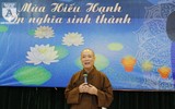 Xúc động những hình ảnh bệnh nhân nghe giảng về ý nghĩa lễ Vu lan